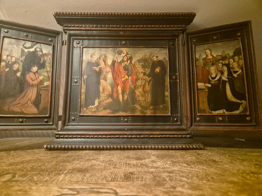  Triptykon (3) - Træ - 1960-1970  #3.2