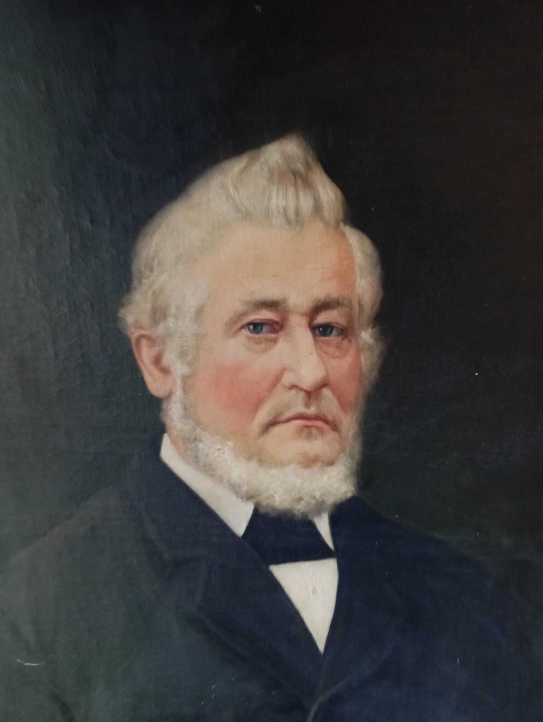 P. Fendmer (XIX) - Ritratto di uomo 1890 #4.3