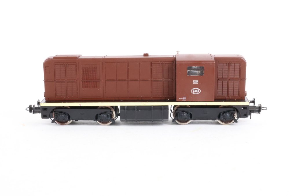 Holland Rail H0 - Πετρελαιοκίνητη μηχανή τρένου (1) - 2488 μπρούν χωρίς το λογότυπο NS. - NS #3.2