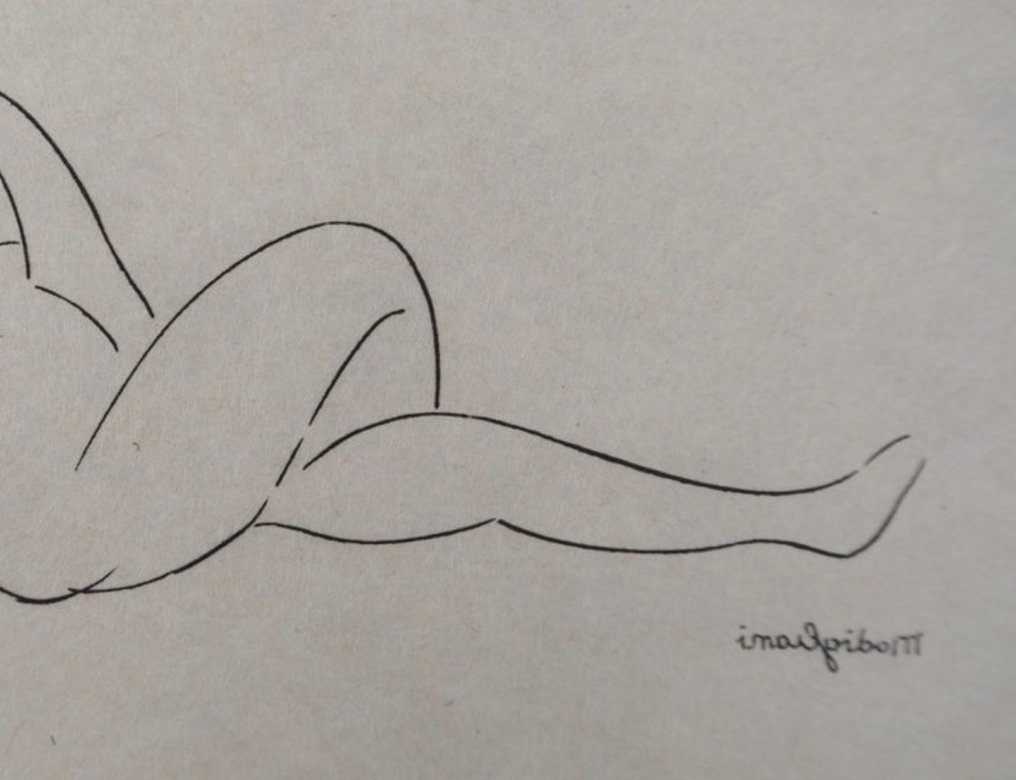 Amedeo Modigliani - Femme allongée de dos #2.1