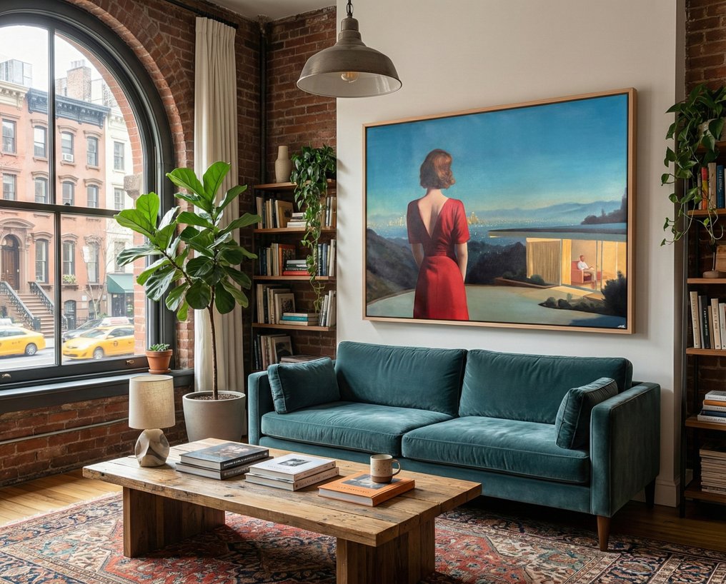 Le Yack - California Dreaming - The View - Handmade! - unique work #1.0