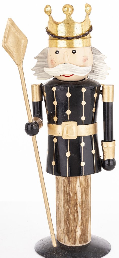 Χριστουγεννιάτικες διακοσμήσεις - Δύο καρυοθραύστες - Χάλυβας, Ξύλο #2.1