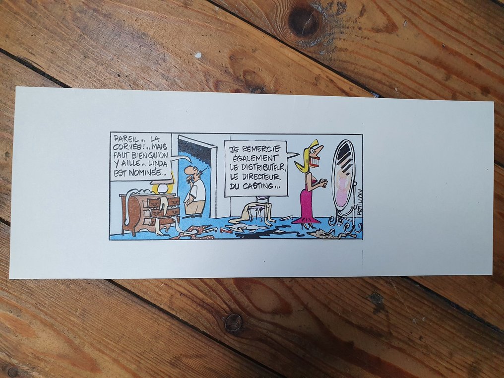 Pétillon - 1 Original colour drawing - Pétillon - Les Césars - 1990 #1.0