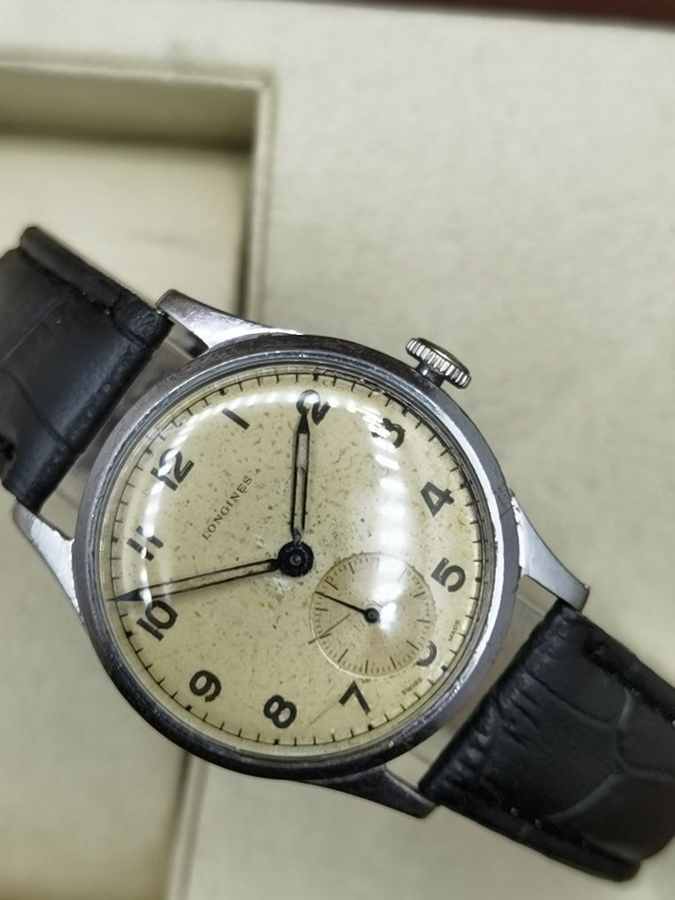 Longines - Military Sub Second Ultra Rare - Ingen mindstepris - Mænd - 1900-1949 #4.3