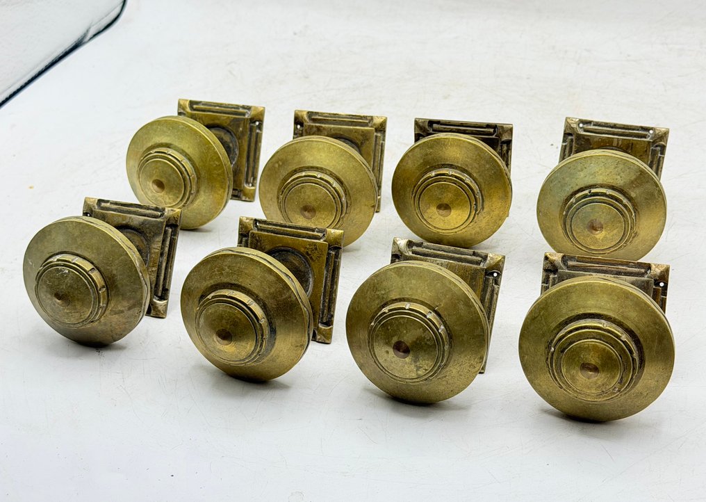 Estilo Regência Maçaneta de porta (8) - 1850-1900  #2.1