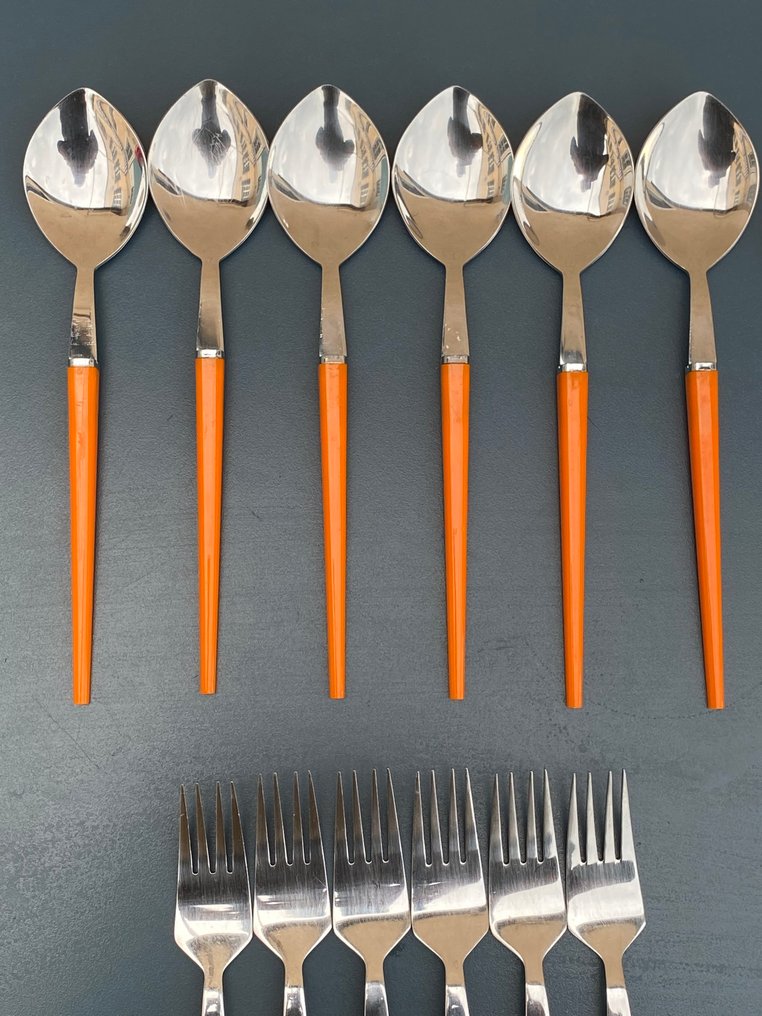 PINTI - Servizio di posate (24) - Acciaio, inox, Plastica - Set posate da 6 persone #3.2