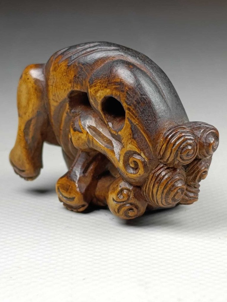 Netsuke - Ξύλο - Ιαπωνία - Meiji period (1868-1912) #3.2