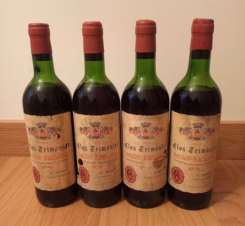 1973 Clos Trimoulet - 聖埃美隆 - 3 瓶 (0.75L) #1.0