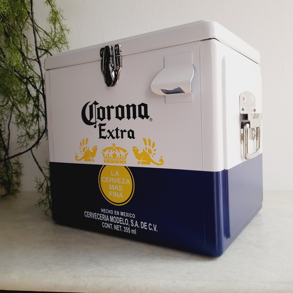Corona Beer S.A. - Mainoskyltti - Jääkaappi - Metaal & Aluminium #1.0