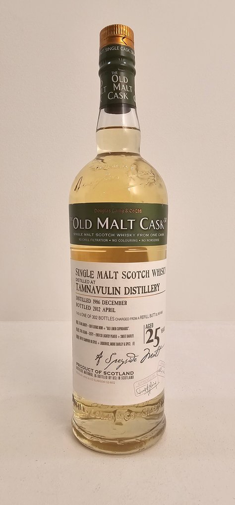 Tamnavulin 1986 25 years old Old Malt Cask - Douglas Laing - b. 2012 - 70 cl #1.0