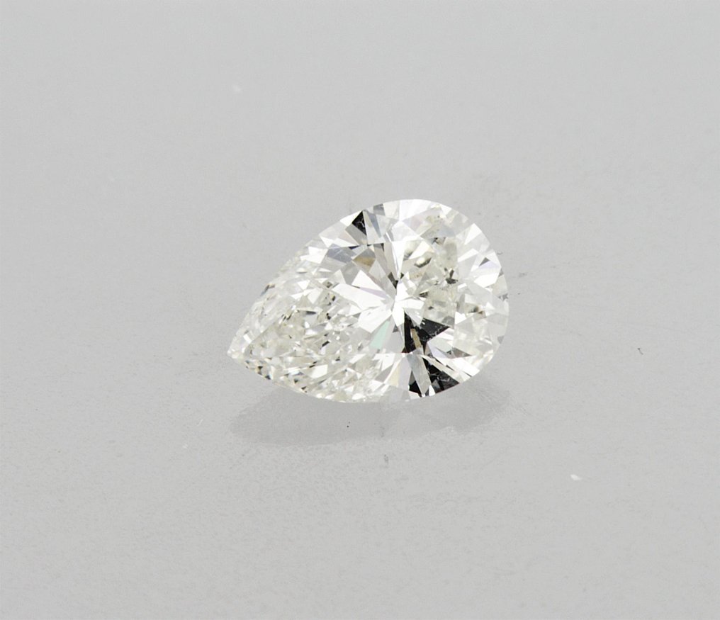 1 pcs Diamond  (Natural)  - 1.17 ct - Pear - J - SI2 - International Gemological Institute (IGI) - IYD030 #1.0