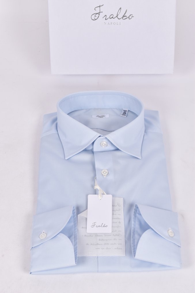 FRALBO NAPOLI - 43 - Katoen - No reserve price - Πουκάμισο - New with tags #1.0