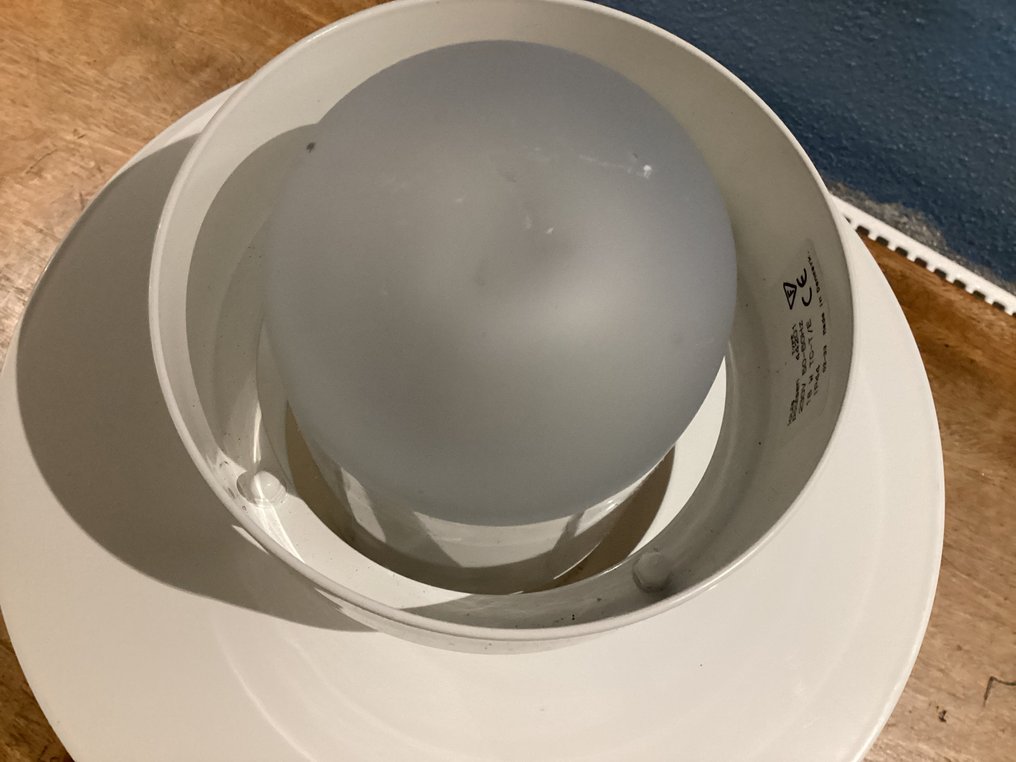 Louis Poulsen - Jens Møller-Jensen - Lampada - Albertslund / Saturn - Metallo, Vetro #3.2