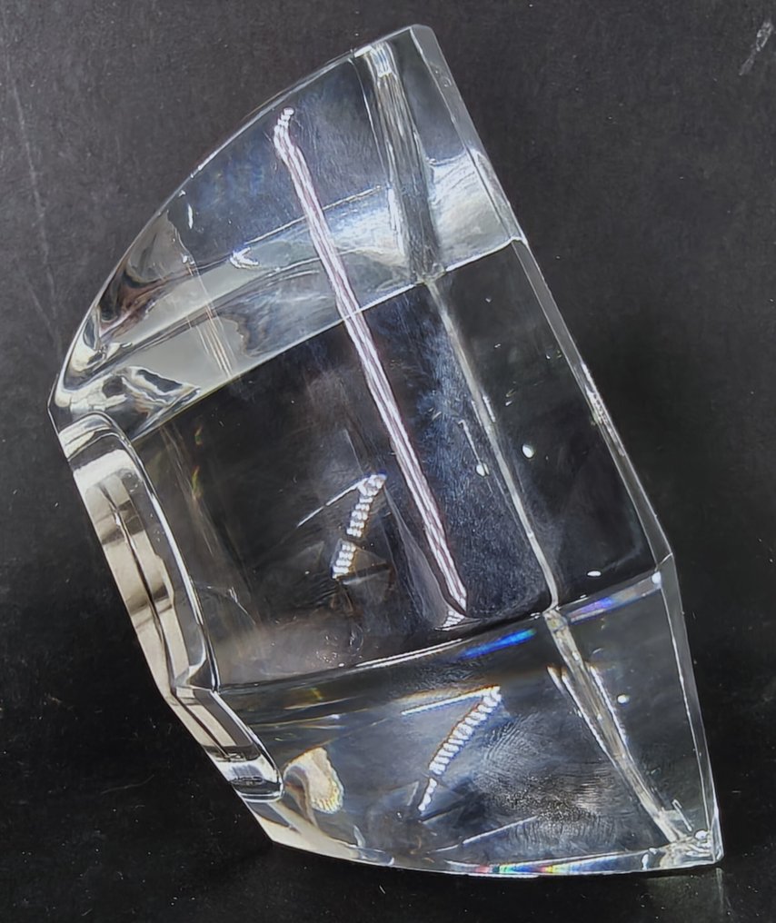 Desk clock - Baccarat -  Mid-century modern Crystal - 2000-2010 #2.1