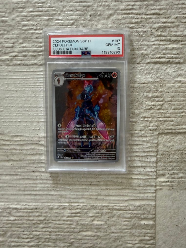 Pokémon - 1 Graded card Alternate art - PSA 10 - Scarlet & Violet - Graded card with graded signature #1.0