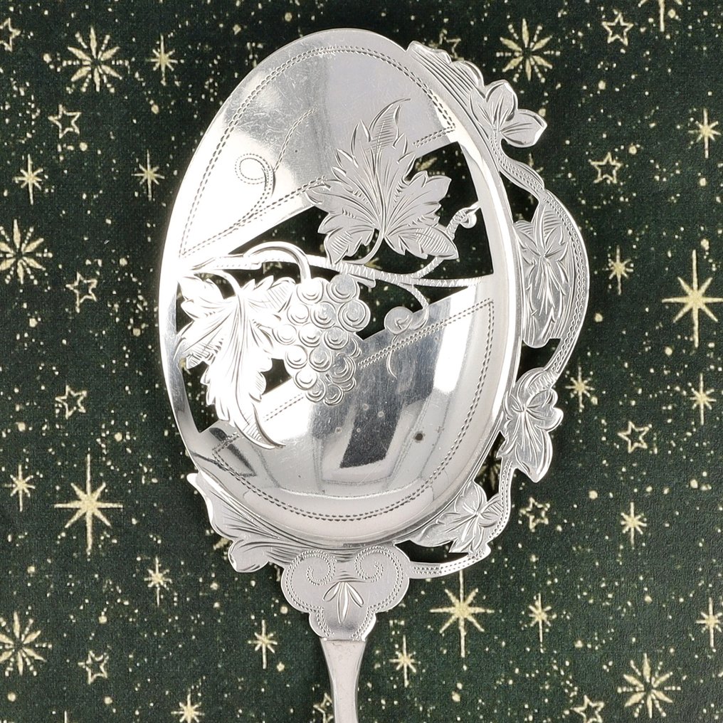 J.M. van Kempen & Zn. (1897) - NO RESERVE - Pasteischep - Pastry server - .833 silver #1.0