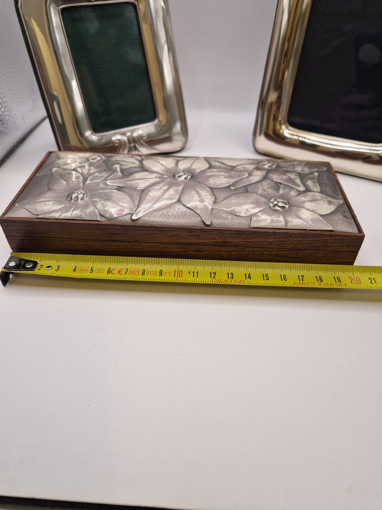 Hobbidoboz (3) - Fa, ezüst laminált #3.2