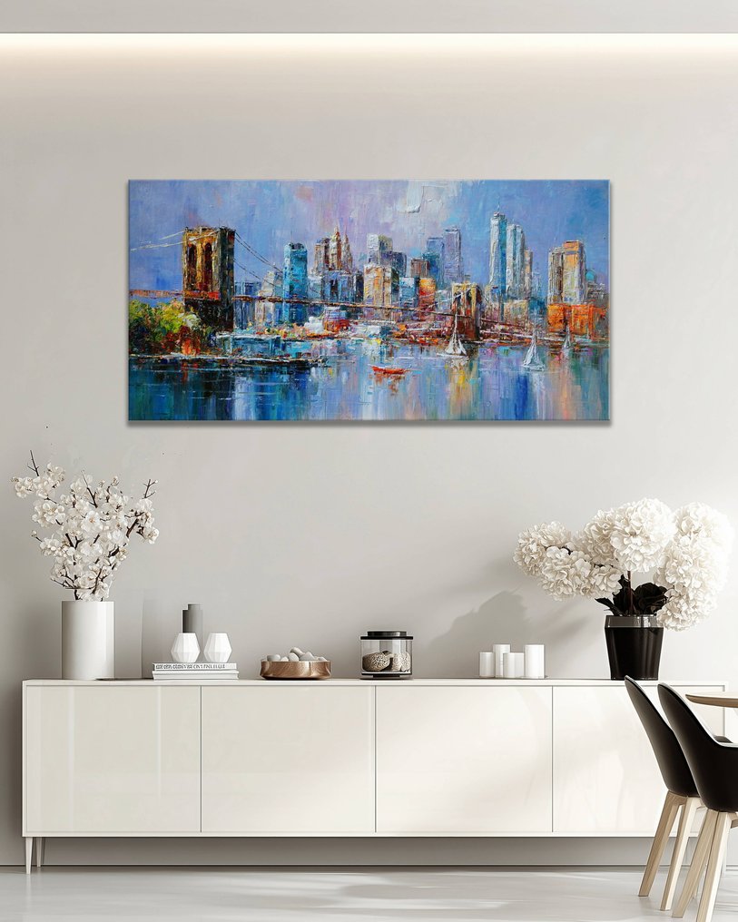 StefanoArt - Brooklyn Bridge Skyline #1.0