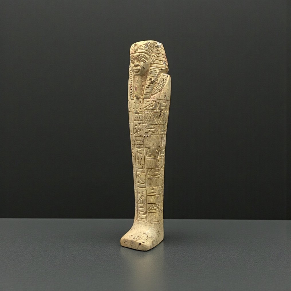 Replica of ancient Egyptian Ushabti Statue with Hieroglyphics (No reserve price) #2.1