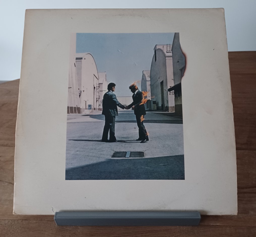 平克·佛洛伊德 - Wish You Were Here - 1st UK press - A1/B3 Matrix - 黑膠唱片 - 第一批 模壓雷射唱片 - 1975 #2.1