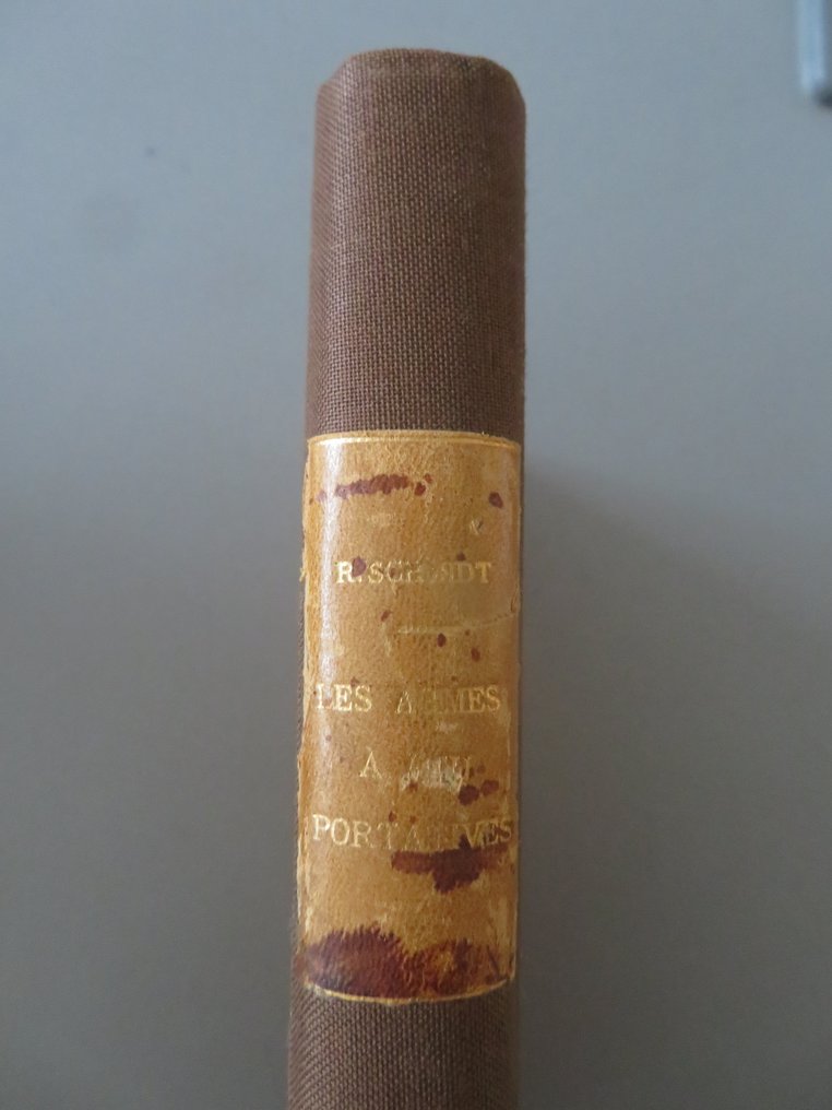 Rodolphe Schmidt - Armes a feu portatives 58 planches couleur / 400 dessins - 1877 #1.0