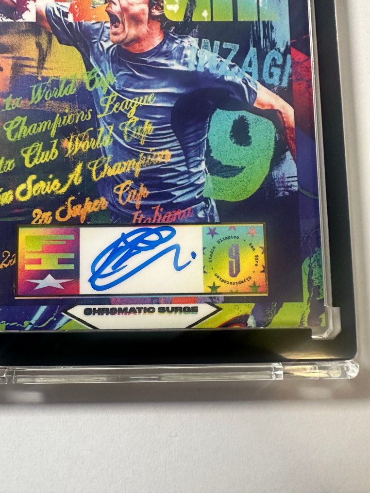 Club Legacyz Inzaghi Auto On Card / 50 Card - Mint (M) #1.0