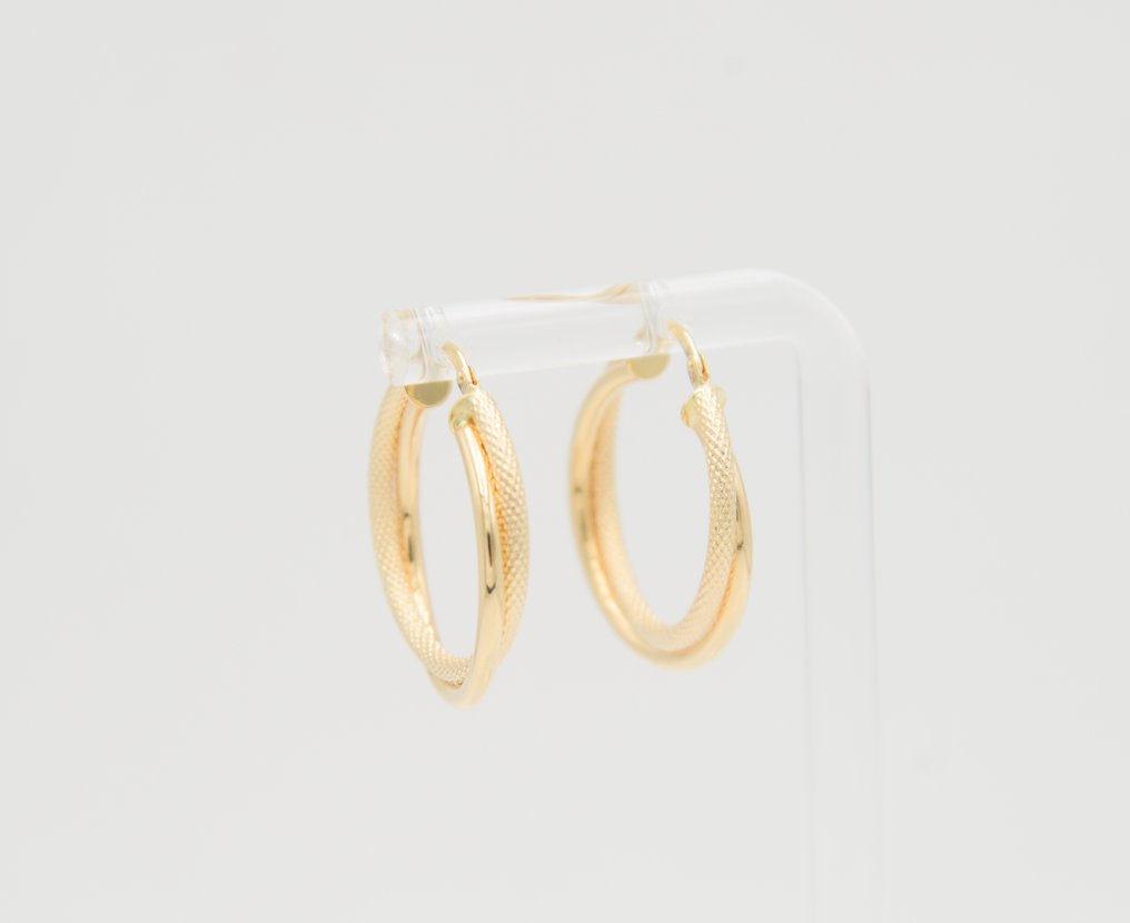 Drop fülbevaló - 18 kt. Sárga arany #3.2