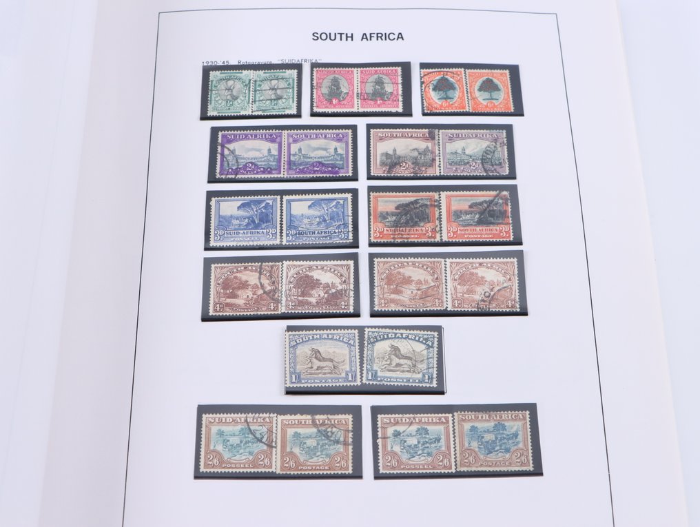 南非 1910/2001 - 盖章收藏在 davo 相册中 #2.1