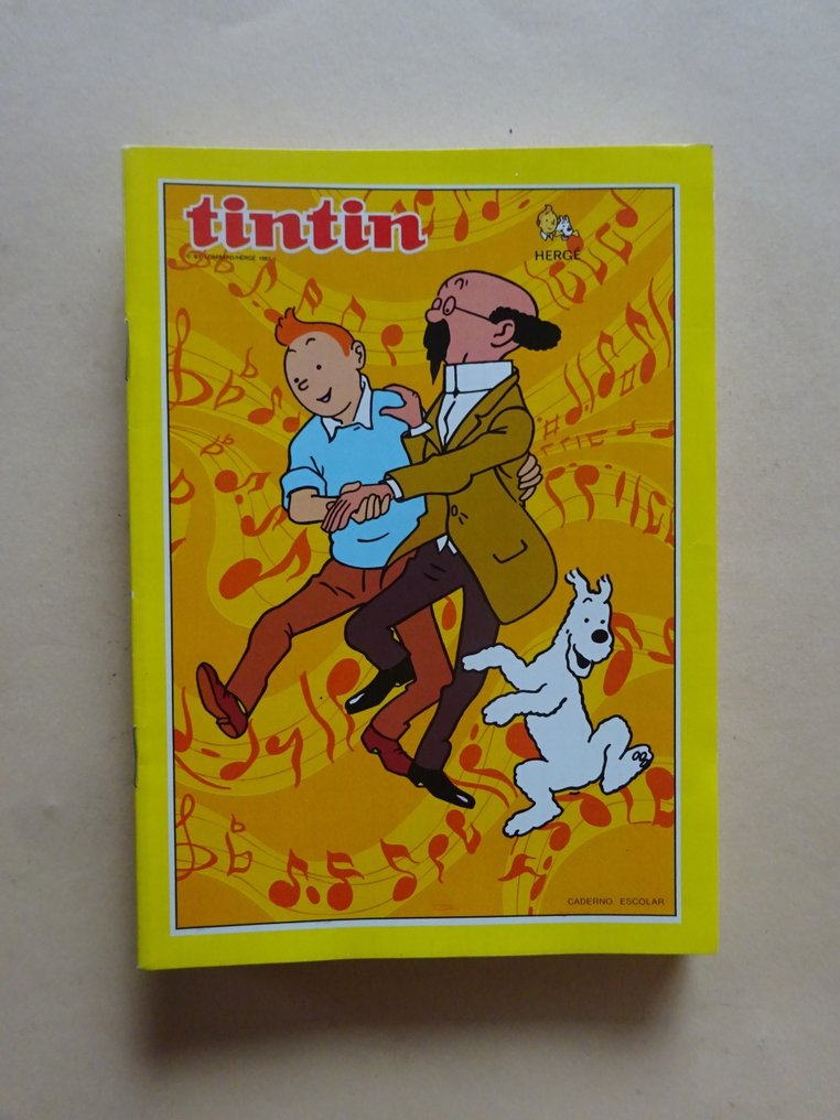 Hergé - 20 Set aus 8 Schreibheften und 12 Zeichenheften, 1976 - 1983 - Kuifje #3.2