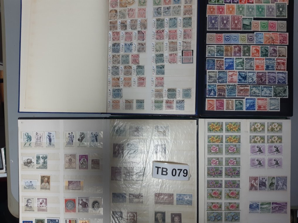 Austria - Partidă în 5 registre de stoc. #1.0