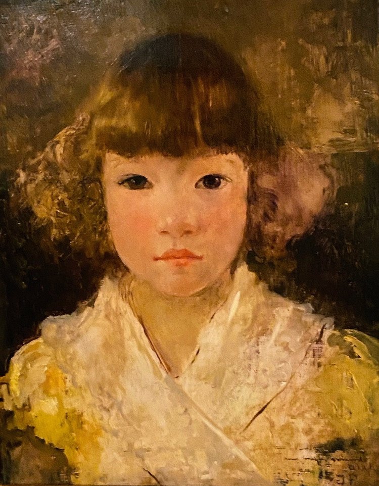 Scuola olandese (XIX) - Ritratto di fanciulla #1.0