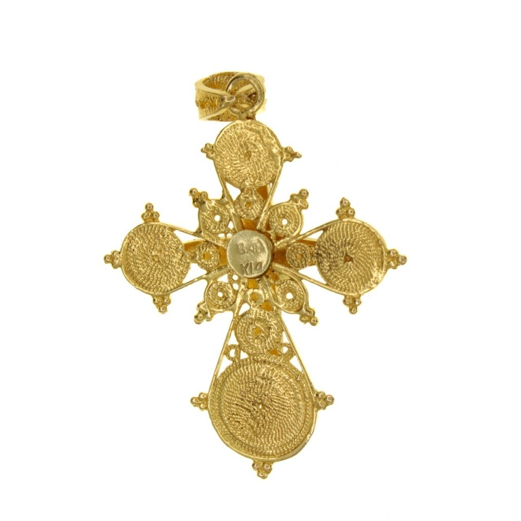 墜飾 - 14 克拉 黃金 #4.3