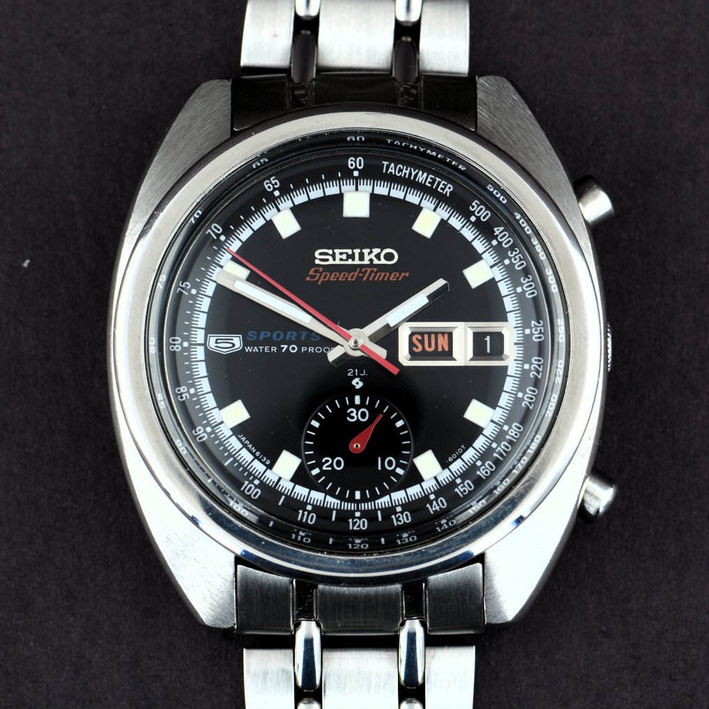 Seiko - Bruce Lee Chronograph Automatic - 6139-6010 - Bărbați - 1970-1979 #2.1