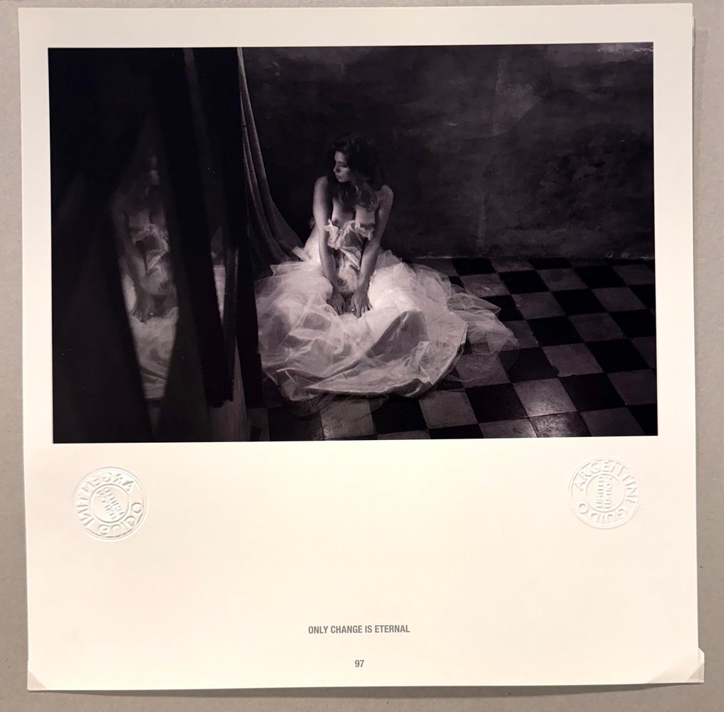 Signed; Guido Argentini - lot of 9: 6 Signed Eros book box and 3 double sided offset stamped prints from Shadows of a Woman - 2018 #1.0