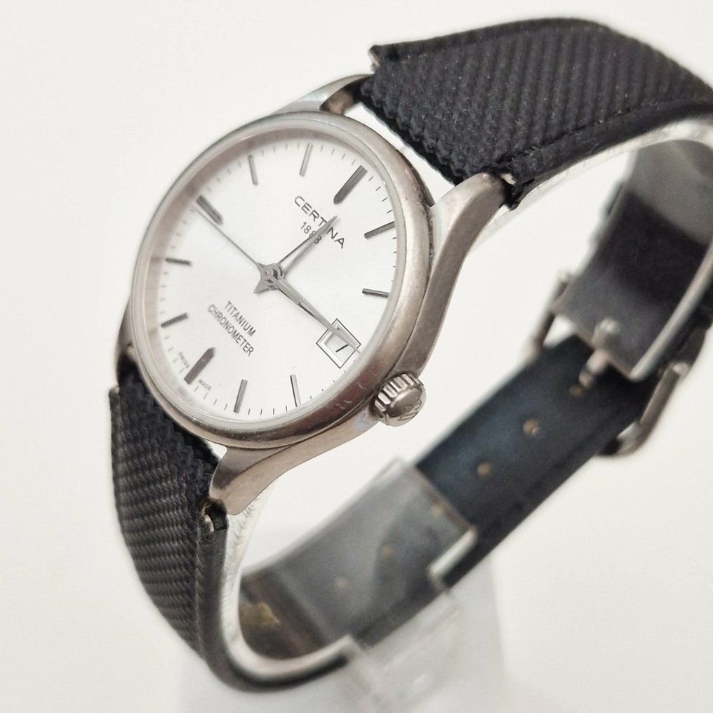Certina - DS Titanium Chronometer - Ingen mindstepris - C0233251A - Kvinder - 1990-1999 #4.3