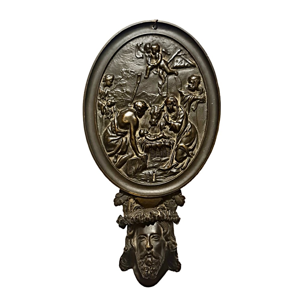 Αντίκες Κολυμβήθρα αγιασμού - 1800-1850 - Γέννηση - 23 εκ. #1.0