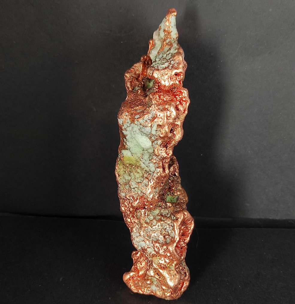 Kobber nugget - Høyde: 3 cm - Bredde: 4 cm- 310 g - (1) #1.0