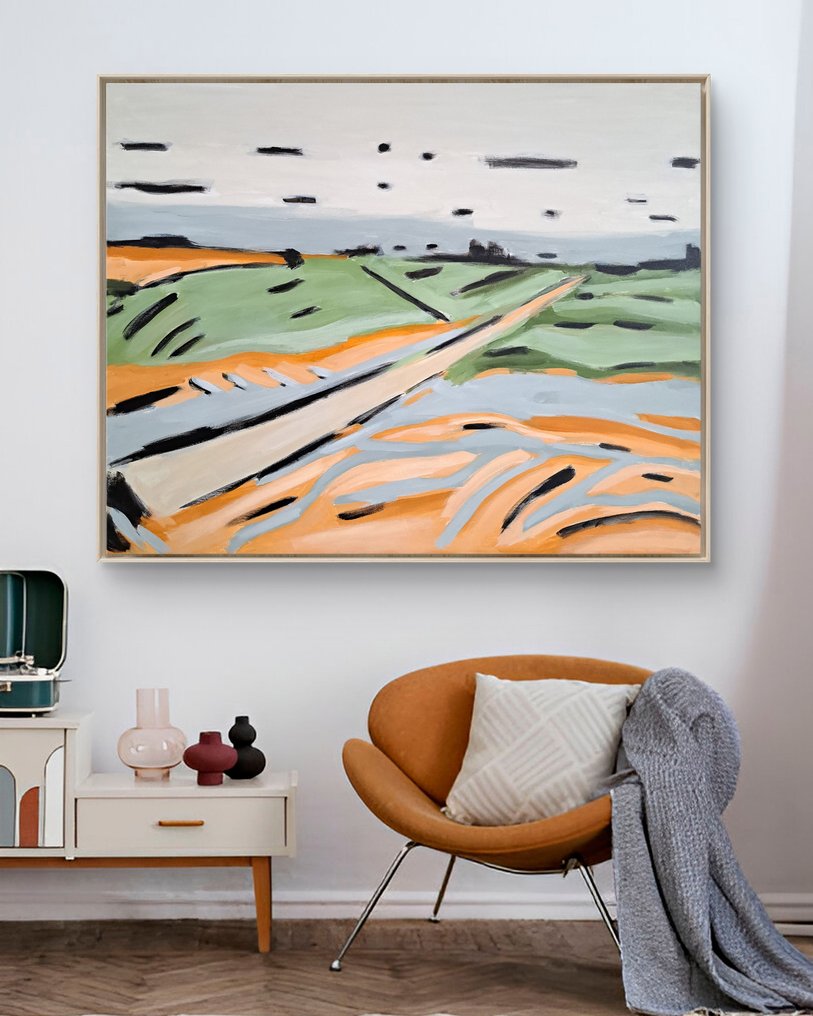 Gaby Acevedo - Paisaje abstracto n°20 (XL) #1.0