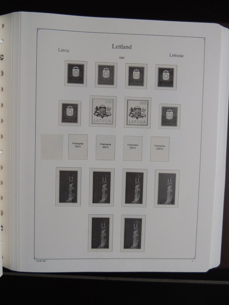 Εσθονία - Λετονία - Λιθουανία 1991/2007 - 3 δεσμίδες KABE #3.2