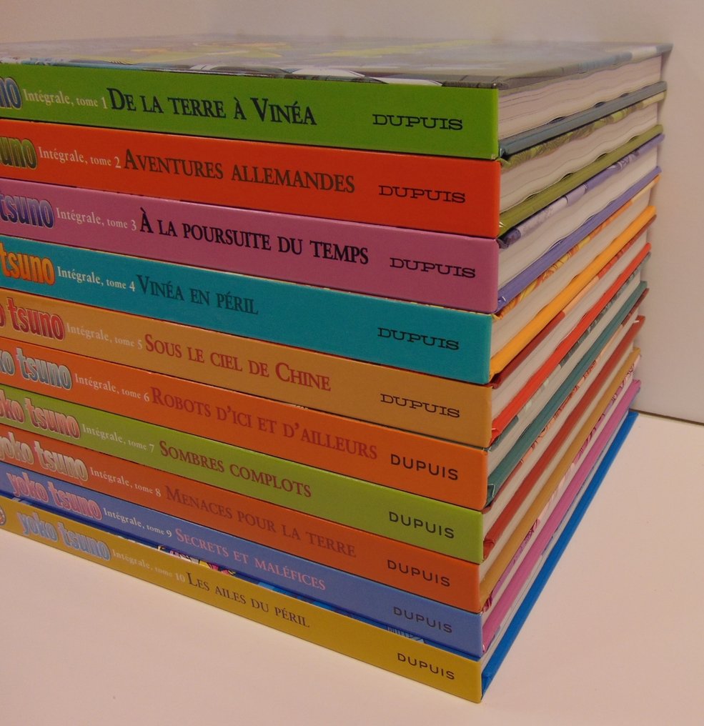Yoko Tsuno - Intégrale T1 à T10 - Série complète - 10x C - 10 Album - First edition - 2006/2023 #1.0