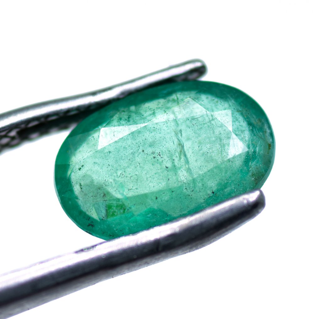 Ohne mindestpreis - 1 pcs Grün Smaragd - 2.87 ct - Antwerp Laboratory for Gemstone Testing (ALGT) - Ohne Mindestpreis #1.0