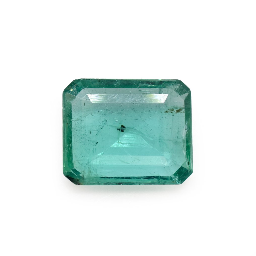 Zonder minimumprijs - 1 pcs Groen Smaragd - 2.08 ct - Antwerp Laboratory for Gemstone Testing (ALGT) - Zonder reserveprijs #2.1
