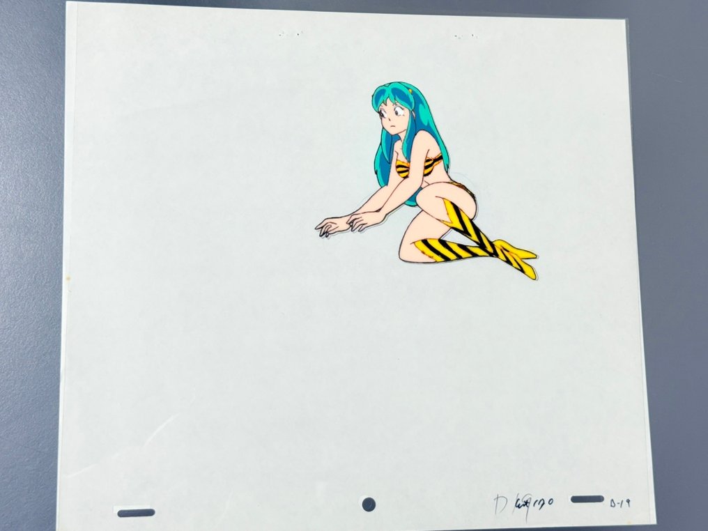 Kitty Films - Αρχικό κελί κινούμενων σχεδίων και σχέδιο της Lum - Urusei Yatsura (1981/86) #1.0