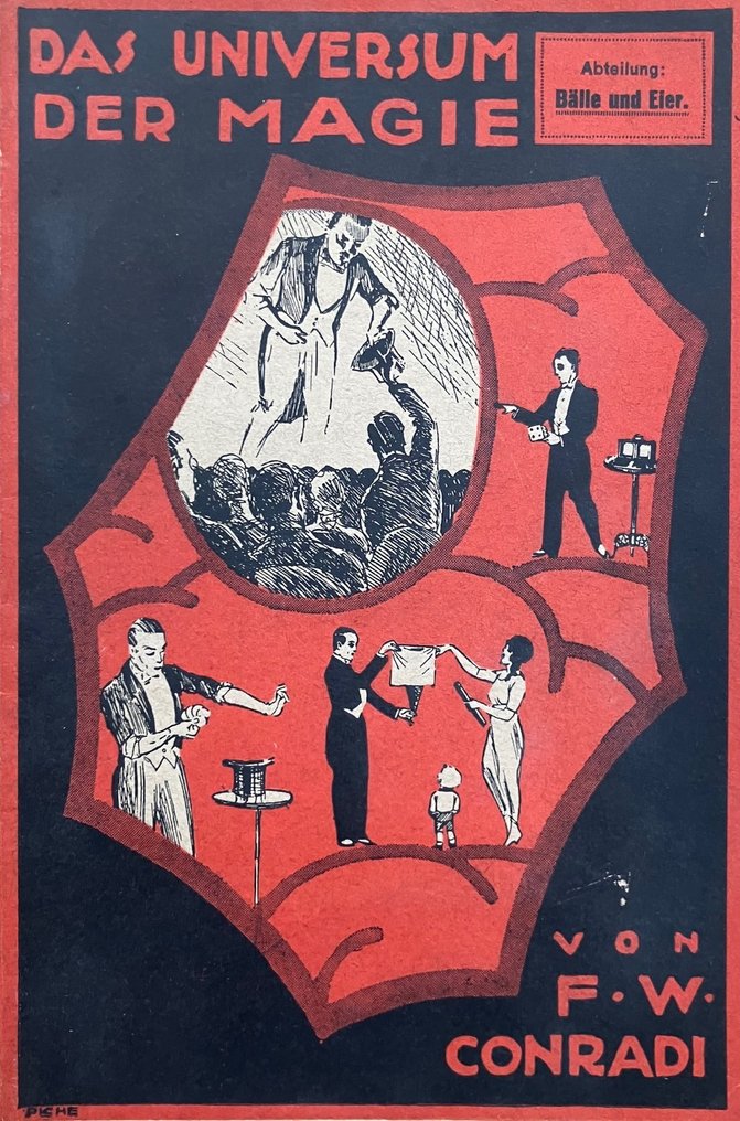 (Zaubertricks) F. W. Conradi - Das Universum der Magie - 1920 #1.0