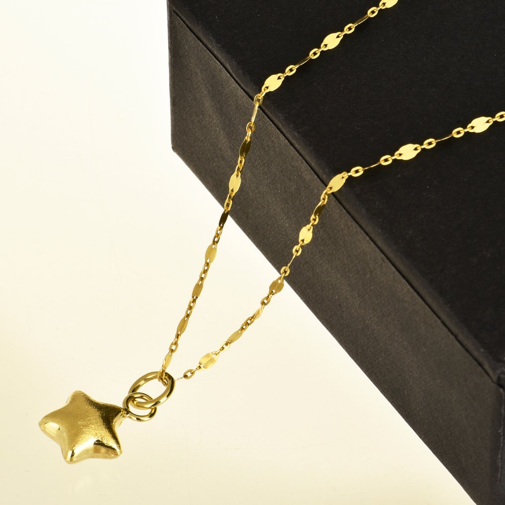 Collana con ciondolo - 18 carati Oro giallo #4.3