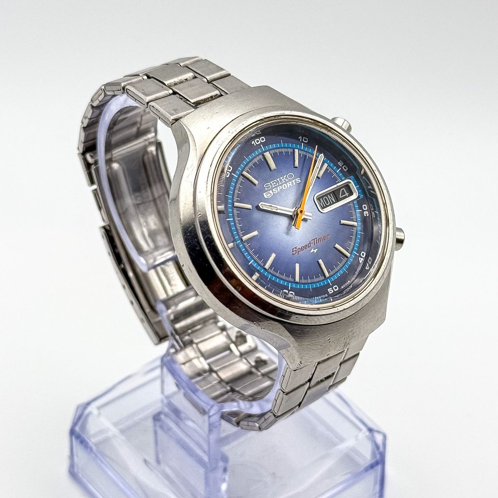 Seiko - Speedtimer Chronograph 時影 (Jikage) – Shadow of Time - 7015-8000 - Mężczyzna - 1972 #4.3