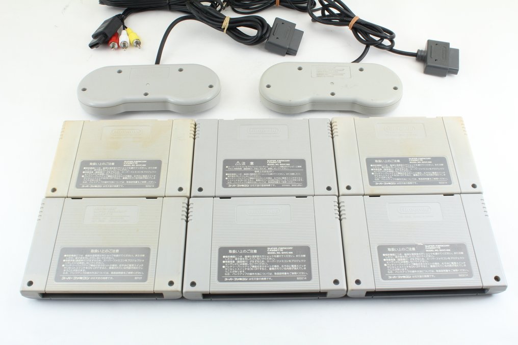 Nintendo - Super Famicom (Japanese SNES) - Game Cartridge Set of 6 |Super Mario Kart|Donkey Kong Country 2: Diddy’s & Dixie’s Kong Quest|Street - Κονσόλα βιντεοπαιχνιδιών + παιχνίδια #2.1