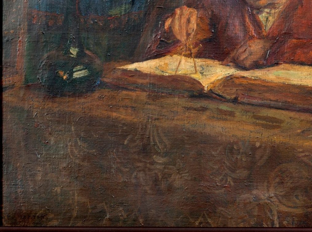 Charles Mertens (1865-1919) - L'astronome #3.2