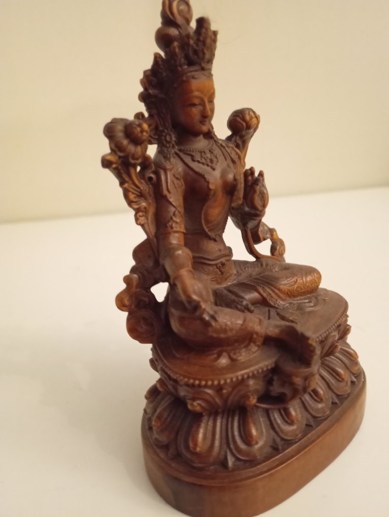 绿色的 Nara - 木 - 尼泊爾 - 20世紀末 #2.1