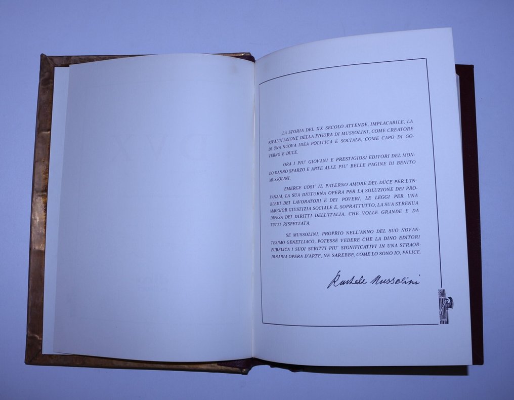 Benito Mussolini (scritti) - DUX - 1973 #4.3